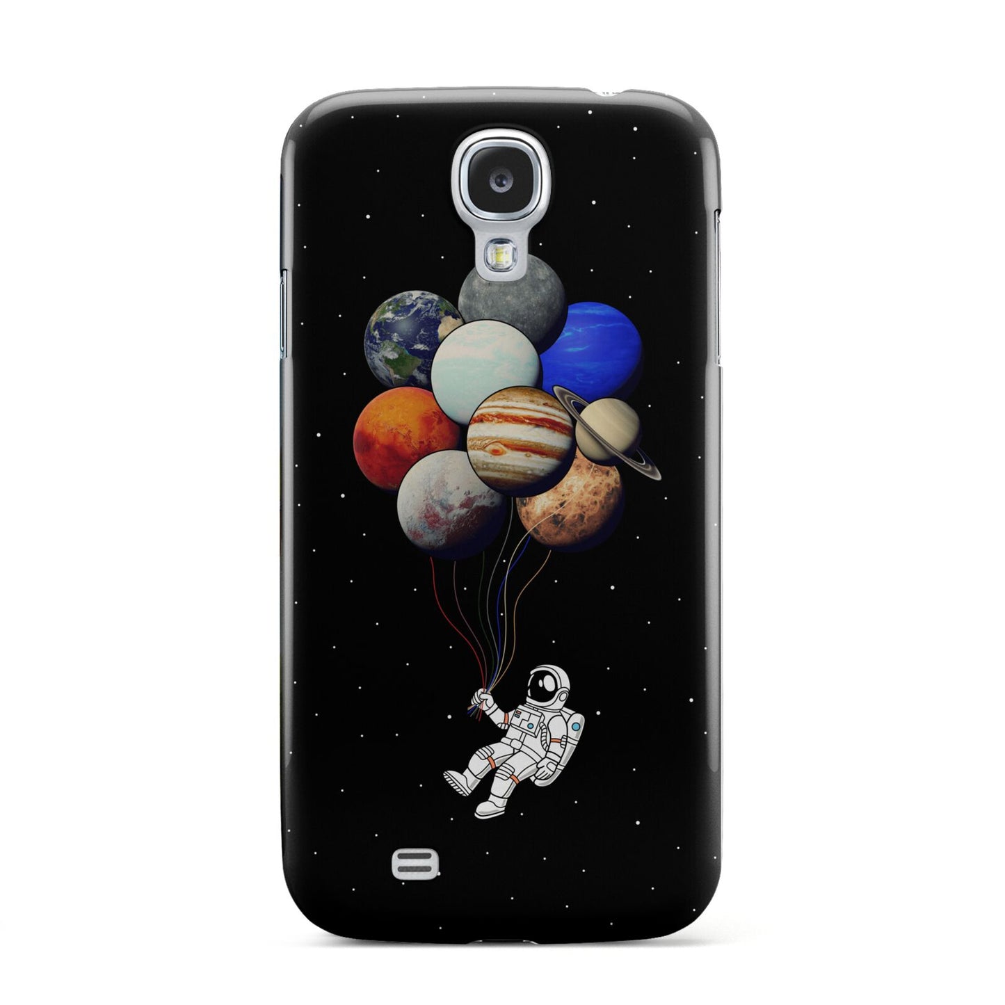 Astronaut Planet Balloons Samsung Galaxy S4 Case