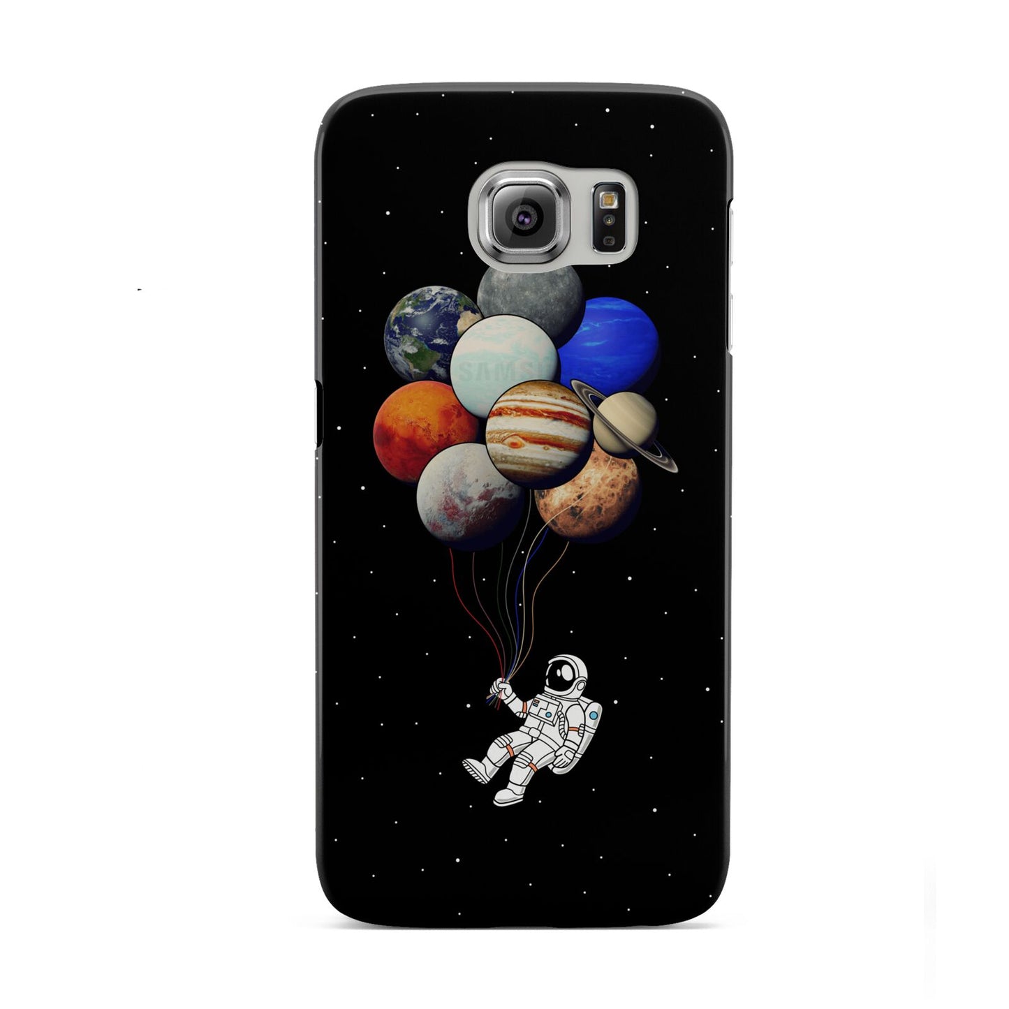 Astronaut Planet Balloons Samsung Galaxy S6 Case