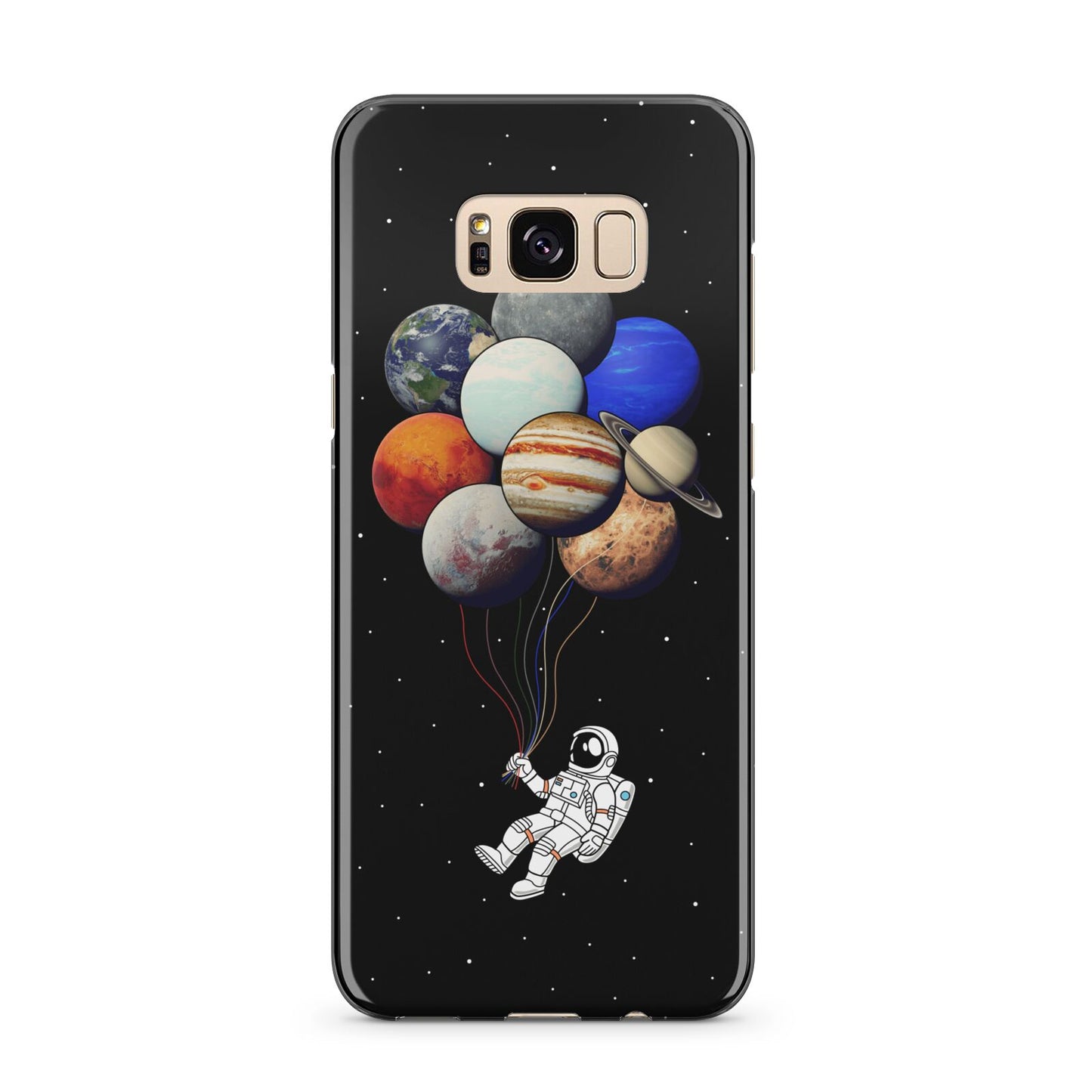 Astronaut Planet Balloons Samsung Galaxy S8 Plus Case