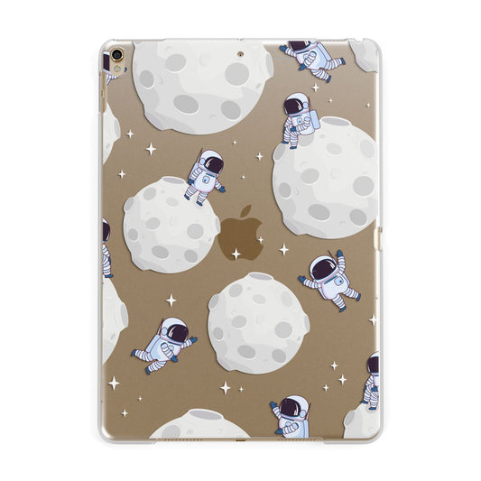 Astronauts and Asteroids Apple iPad Gold Case