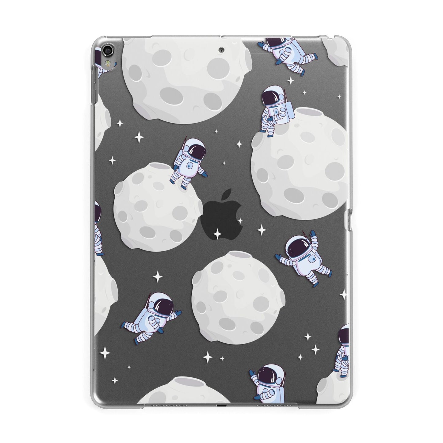 Astronauts and Asteroids Apple iPad Grey Case