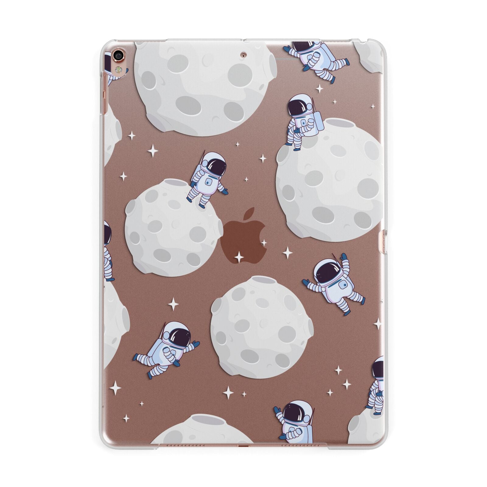 Astronauts and Asteroids Apple iPad Rose Gold Case