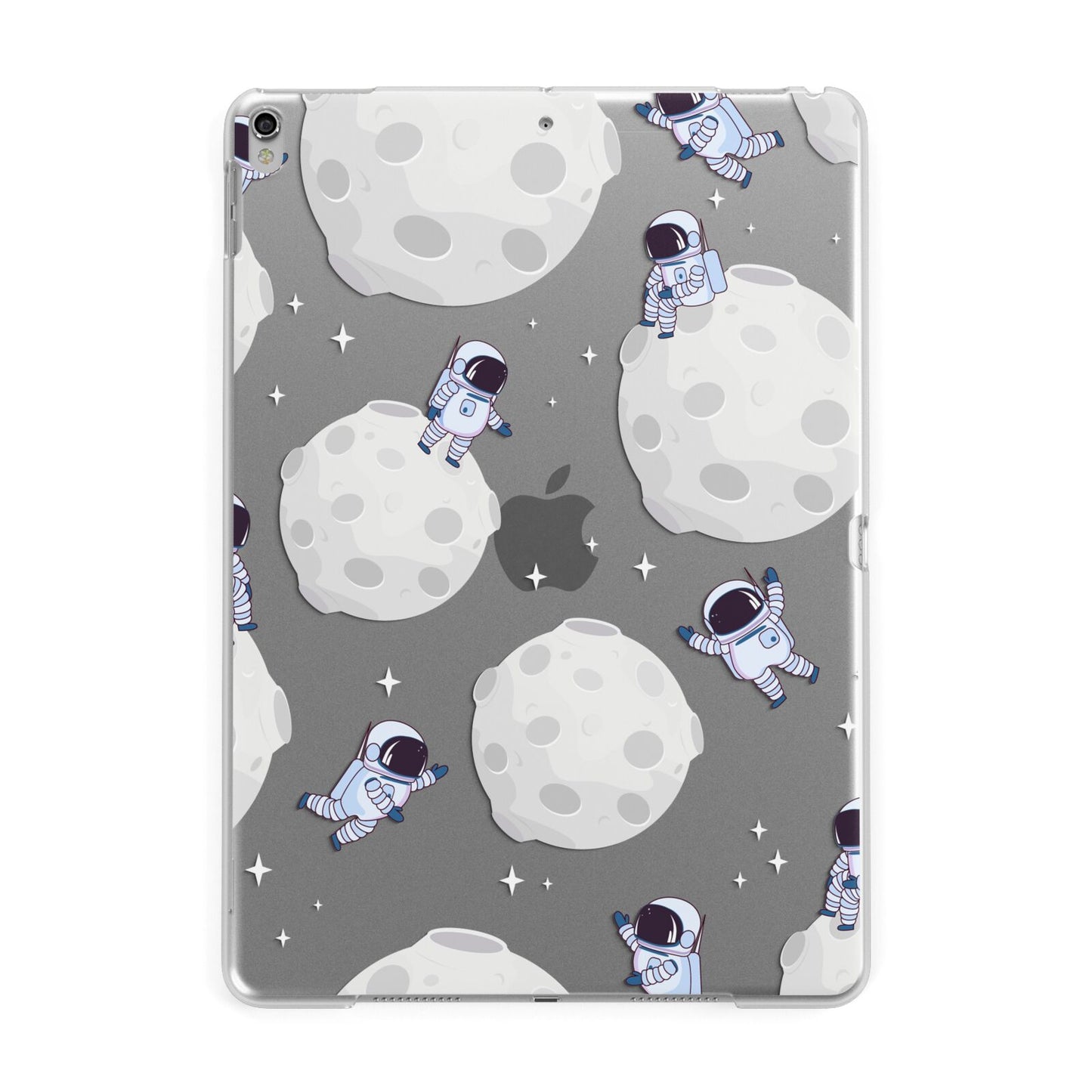 Astronauts and Asteroids Apple iPad Silver Case