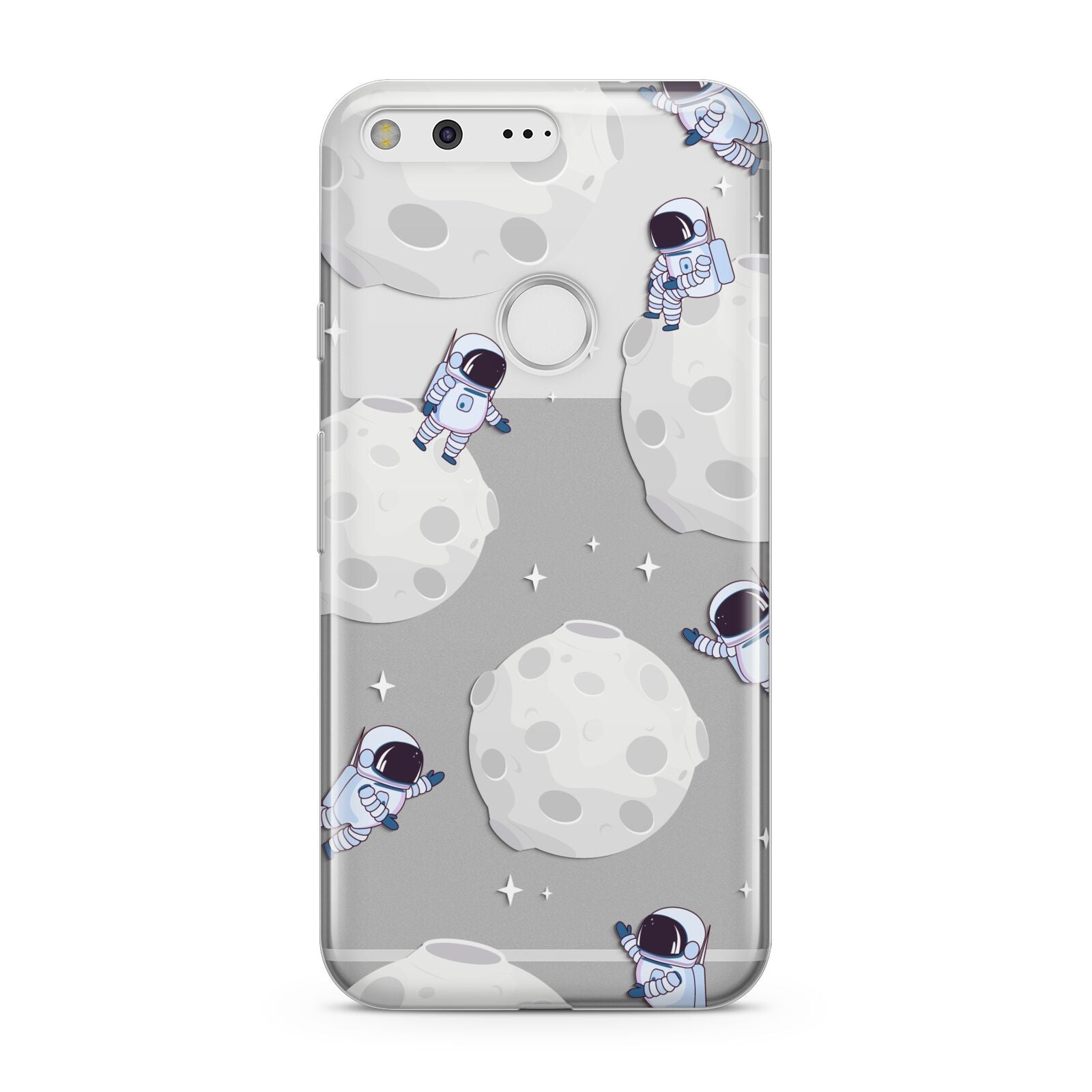 Astronauts and Asteroids Google Pixel Case