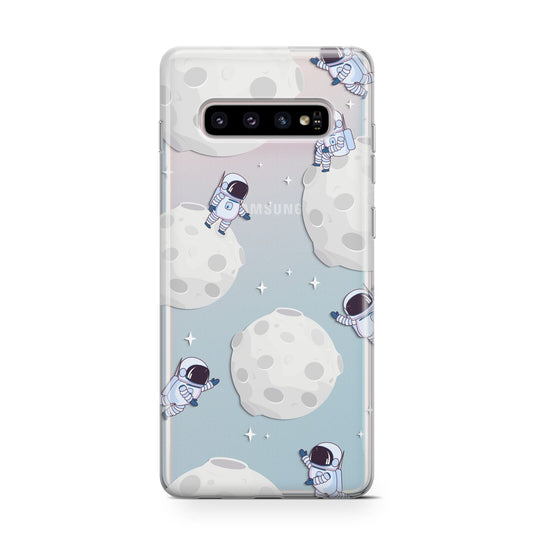 Astronauts and Asteroids Protective Samsung Galaxy Case