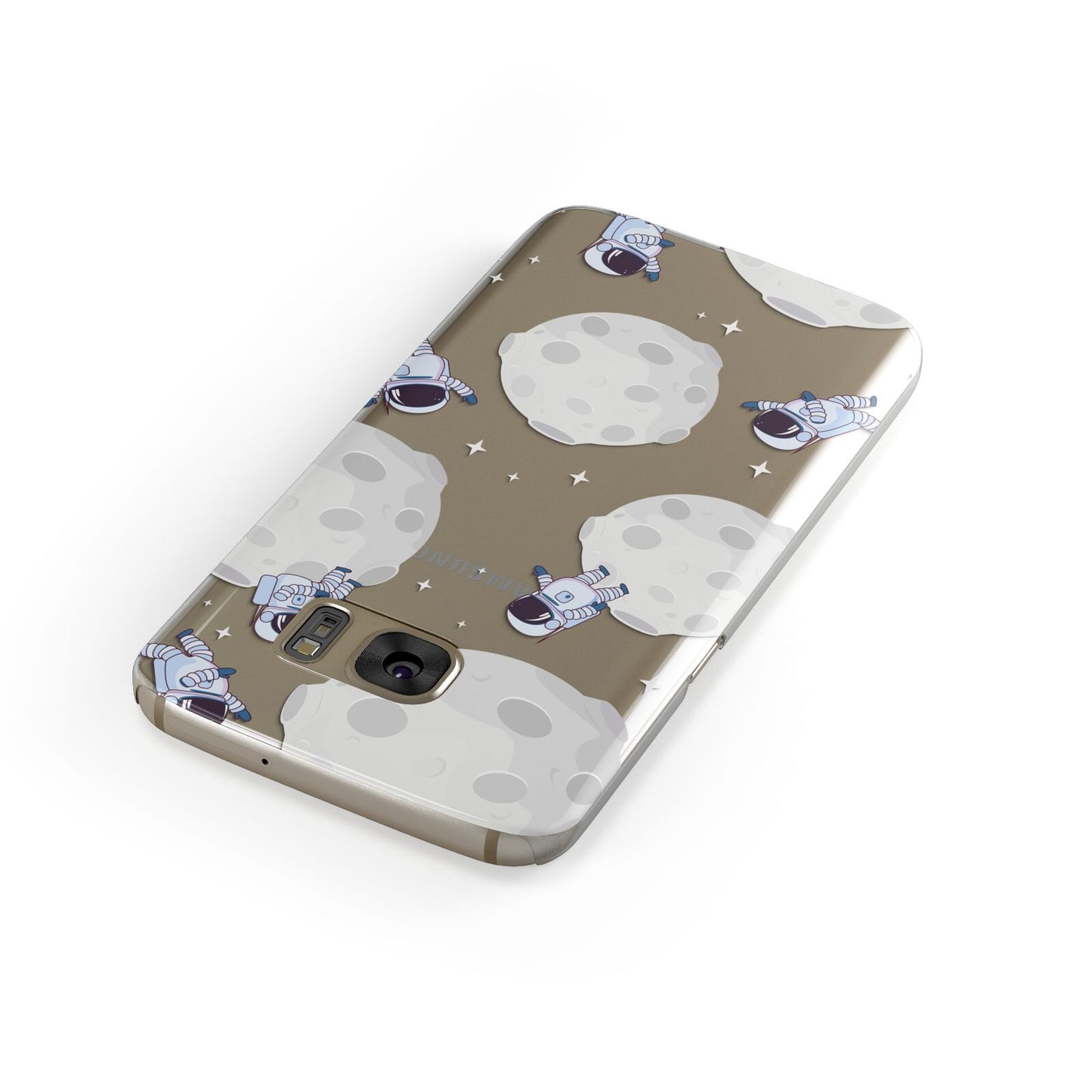 Astronauts and Asteroids Samsung Galaxy Case Front Close Up