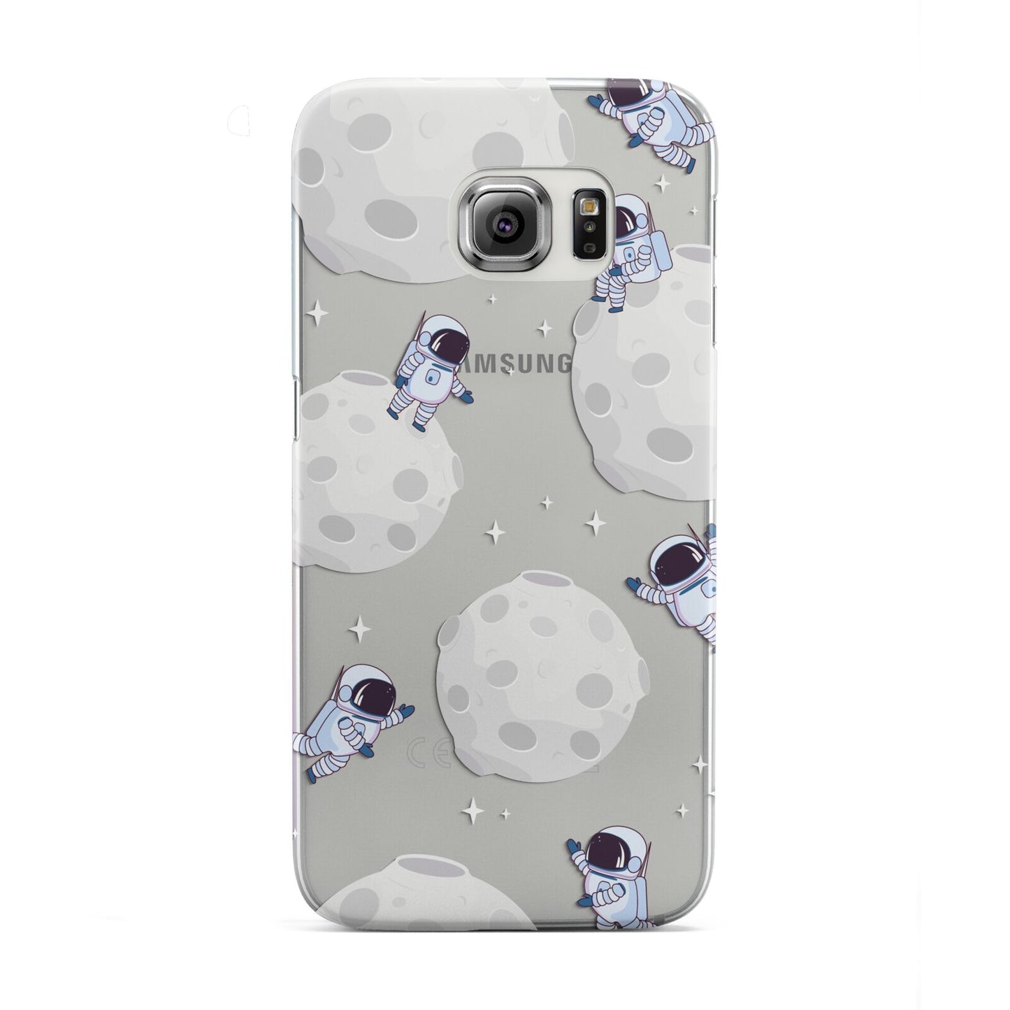 Astronauts and Asteroids Samsung Galaxy S6 Edge Case