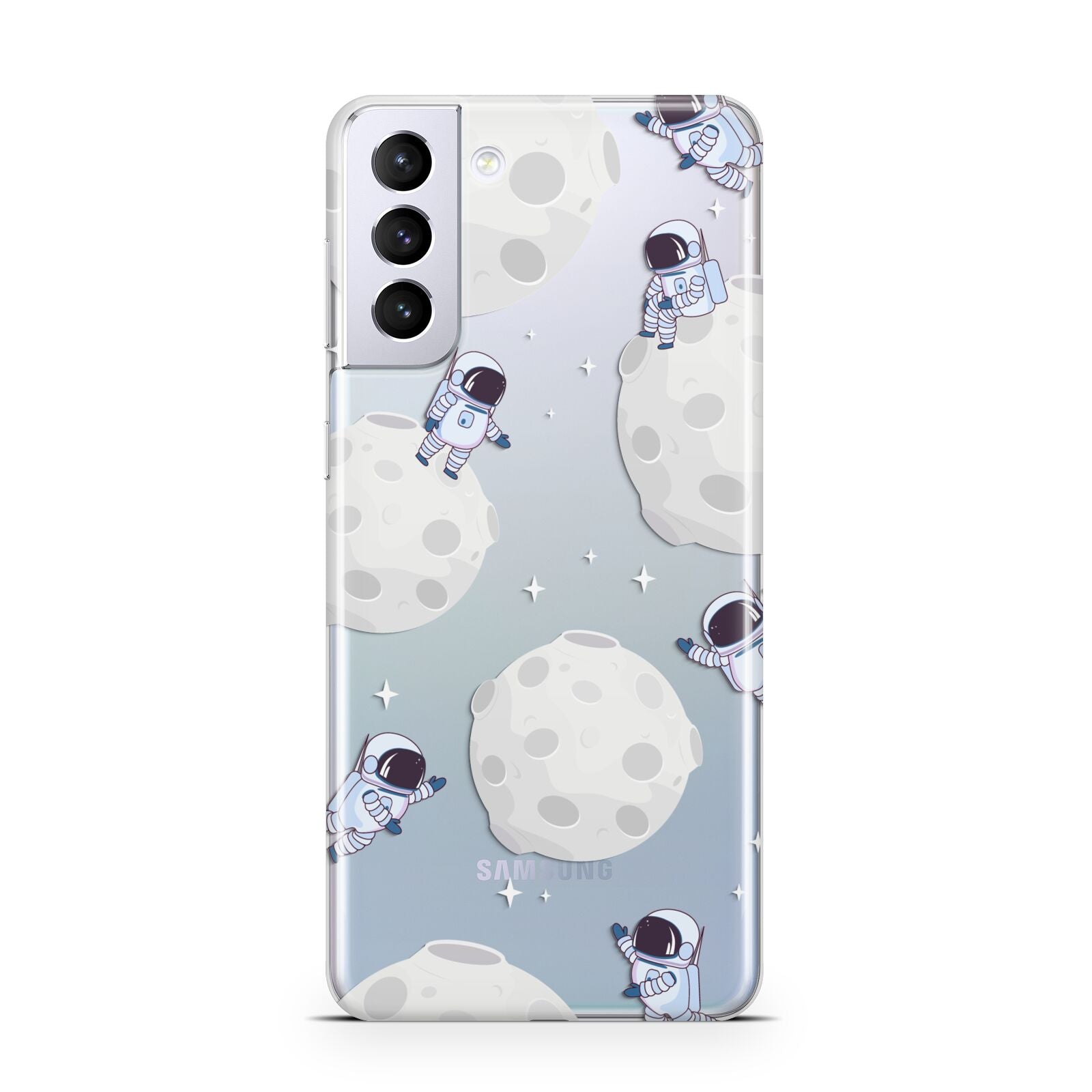 Astronauts and Asteroids Samsung S21 Plus Case