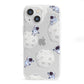 Astronauts and Asteroids iPhone 13 Mini Clear Bumper Case