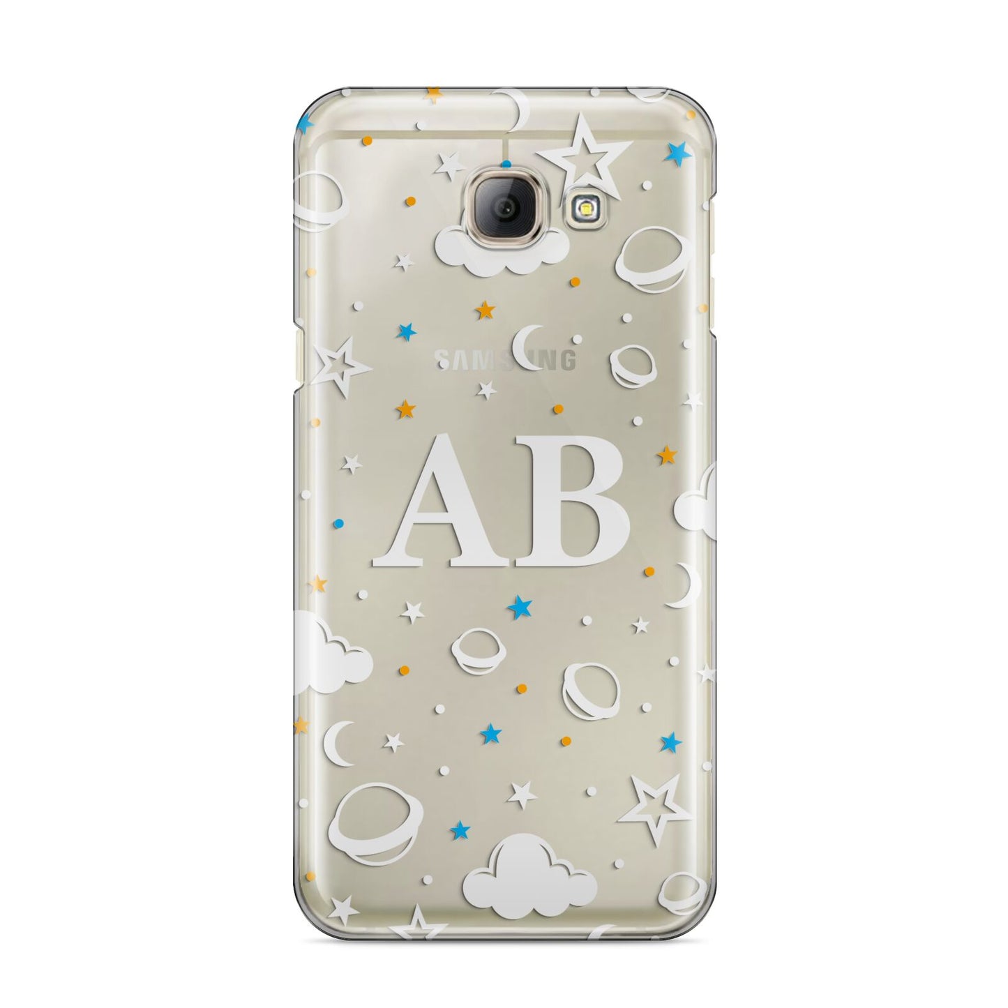 Astronomical Initials Samsung Galaxy A8 2016 Case