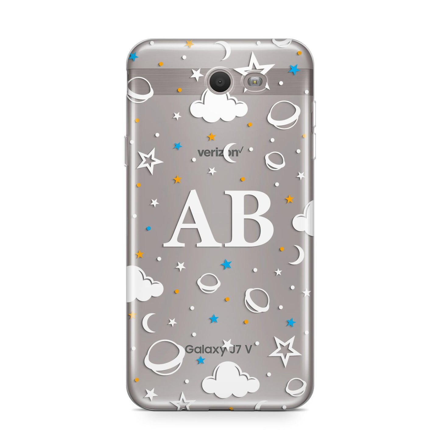 Astronomical Initials Samsung Galaxy J7 2017 Case