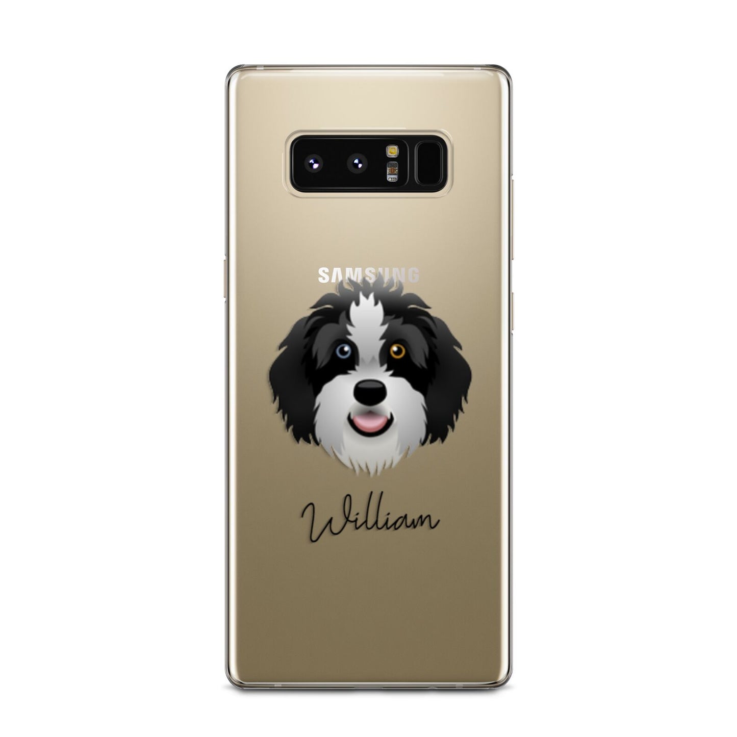 Aussiedoodle Personalised Samsung Galaxy Note 8 Case