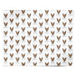 Australian Cattle Dog Icon with Name Personalised Wrapping Paper Alternative