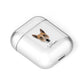 Australian Cattle Dog Personalised AirPods Case Laid Flat