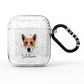 Australian Cattle Dog Personalised AirPods Glitter Case