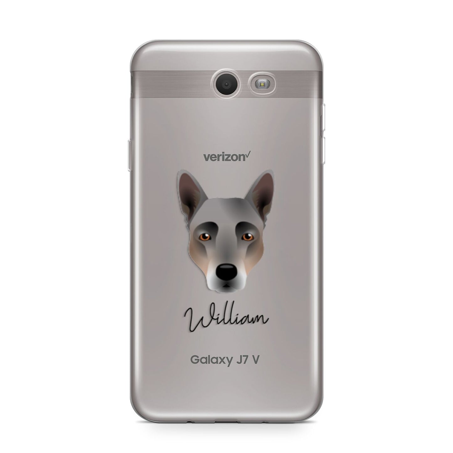 Australian Cattle Dog Personalised Samsung Galaxy J7 2017 Case