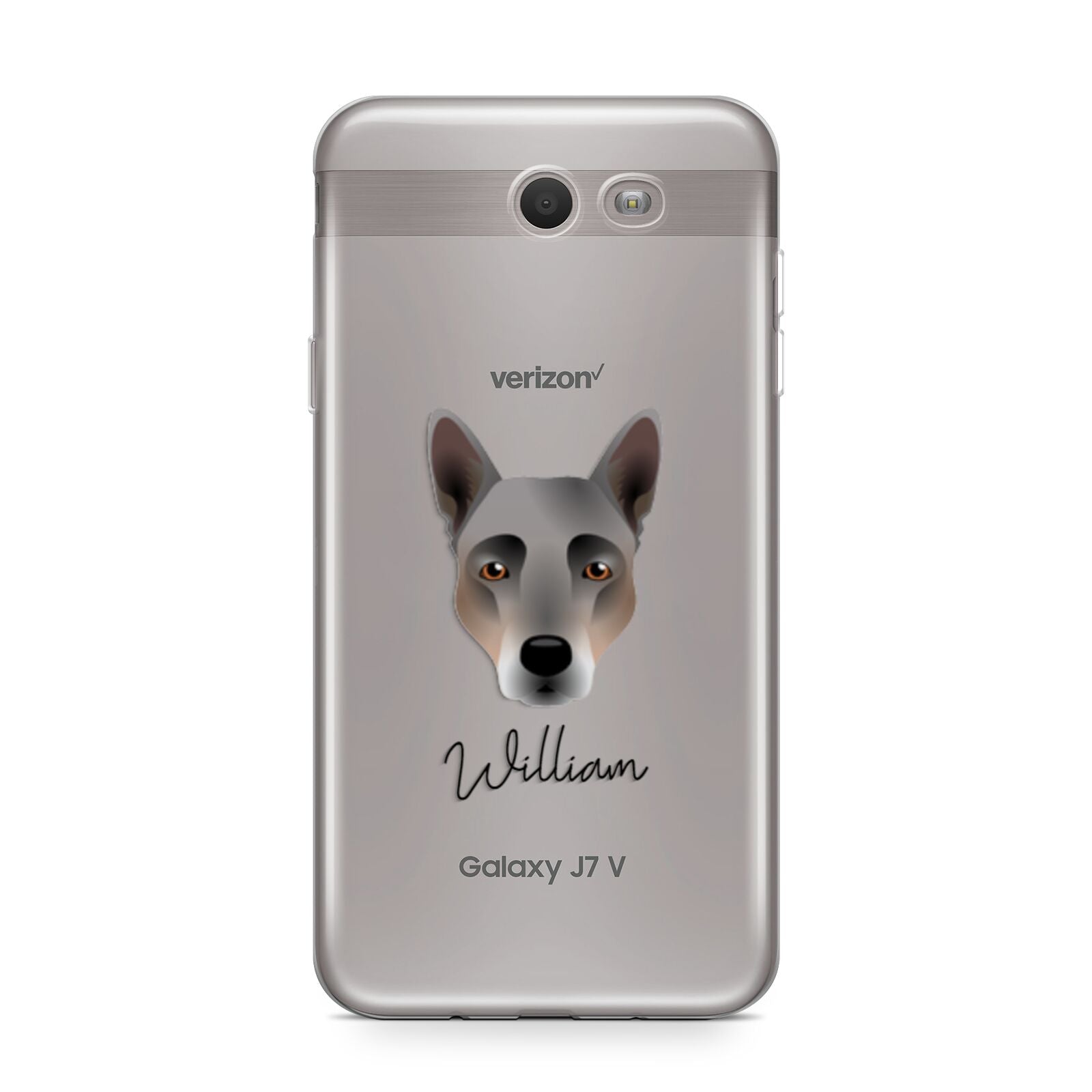 Australian Cattle Dog Personalised Samsung Galaxy J7 2017 Case