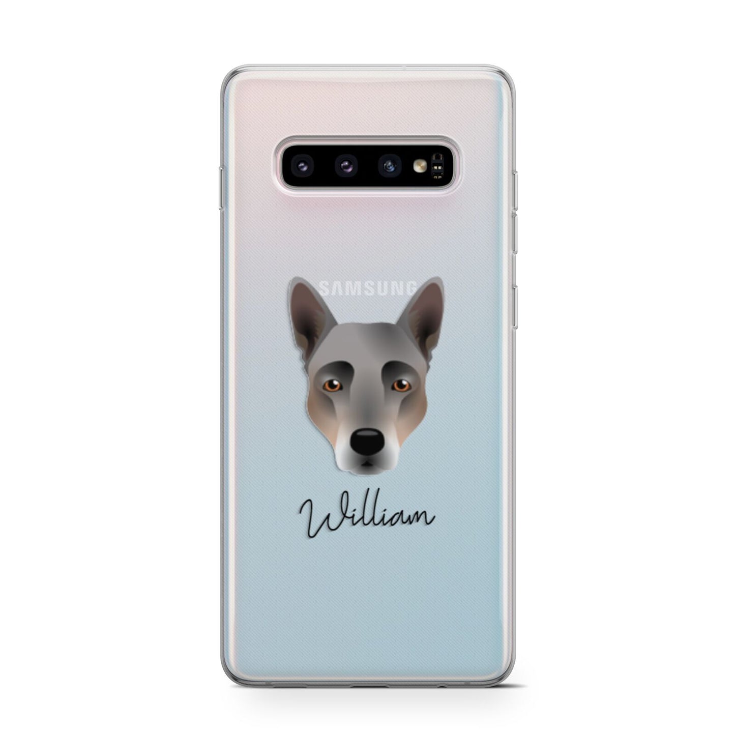 Australian Cattle Dog Personalised Samsung Galaxy S10 Case