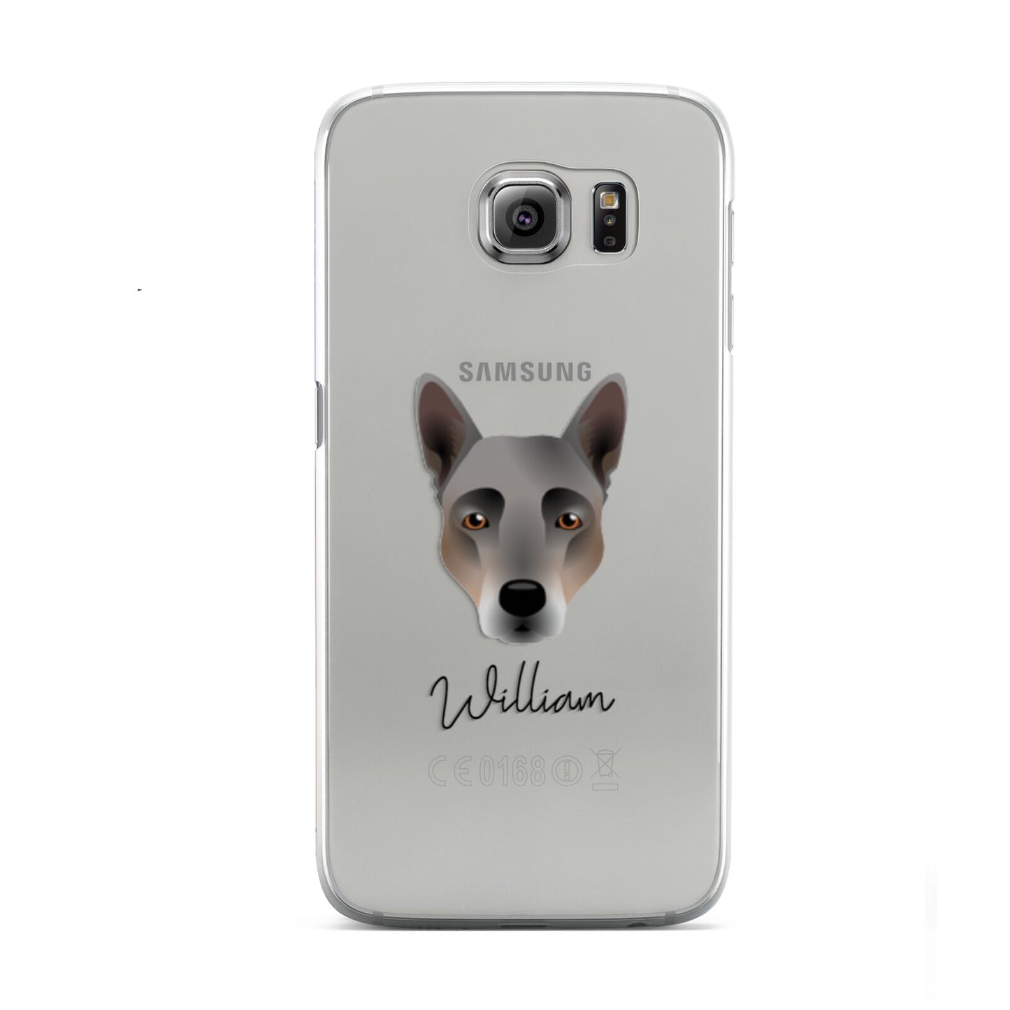 Australian Cattle Dog Personalised Samsung Galaxy S6 Case