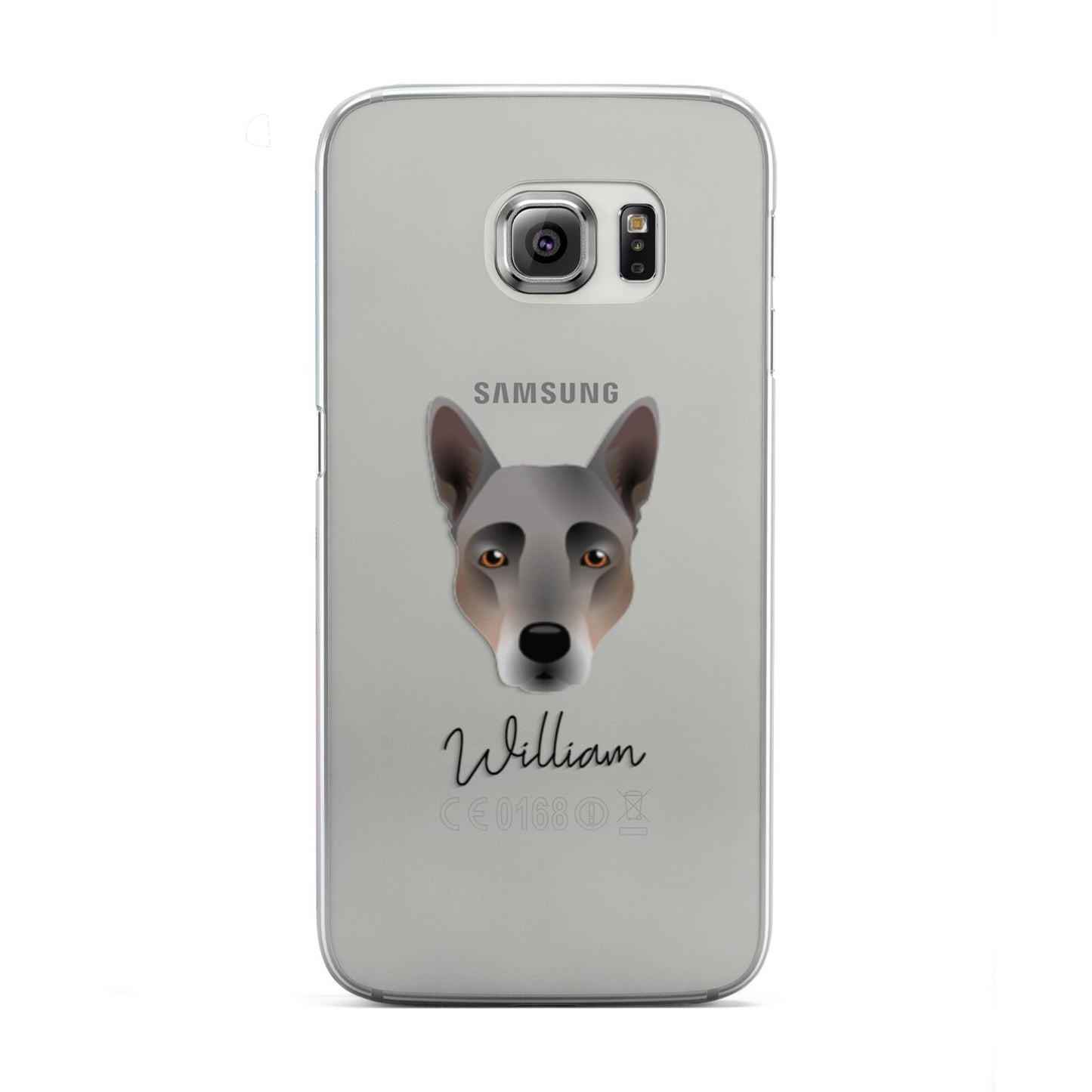 Australian Cattle Dog Personalised Samsung Galaxy S6 Edge Case