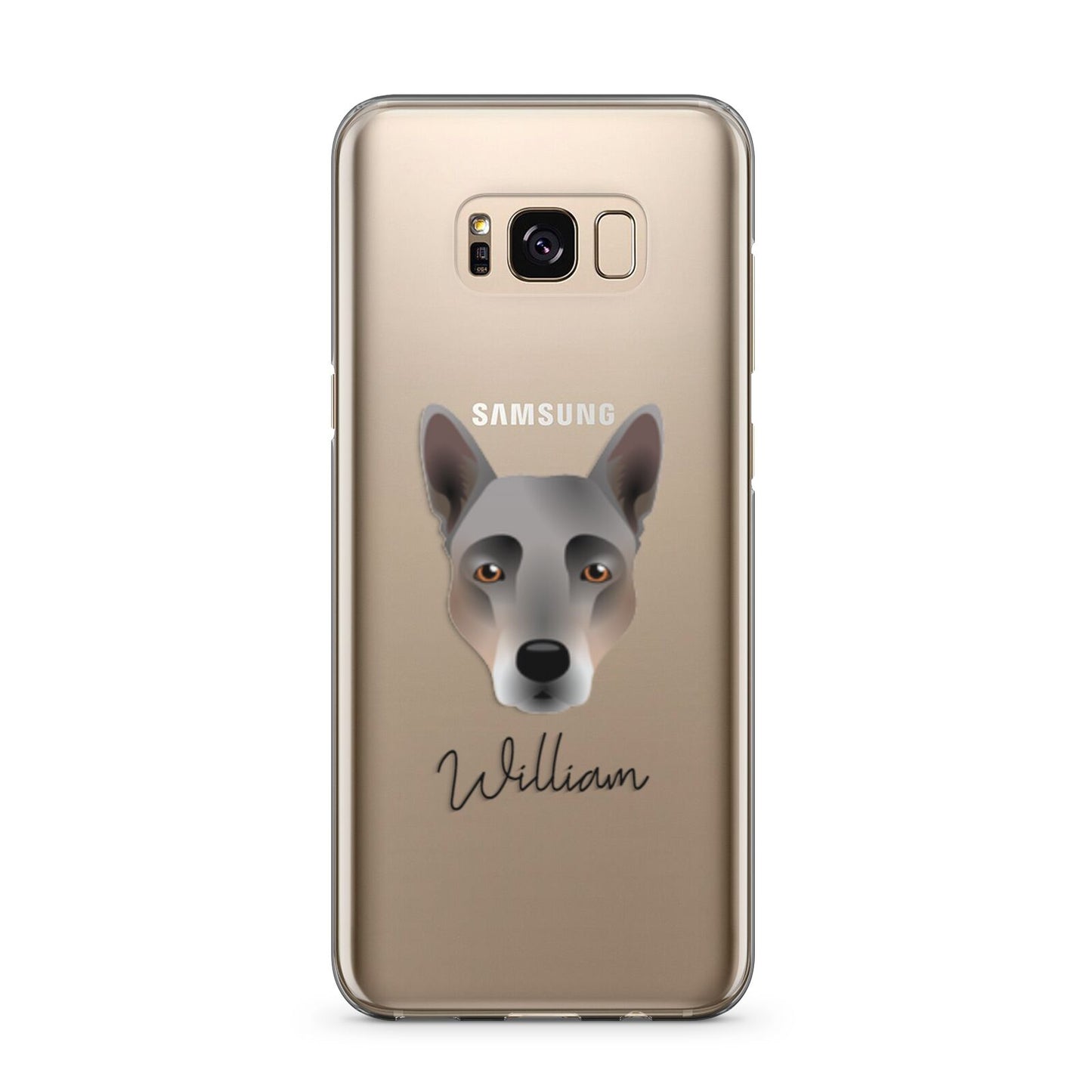 Australian Cattle Dog Personalised Samsung Galaxy S8 Plus Case