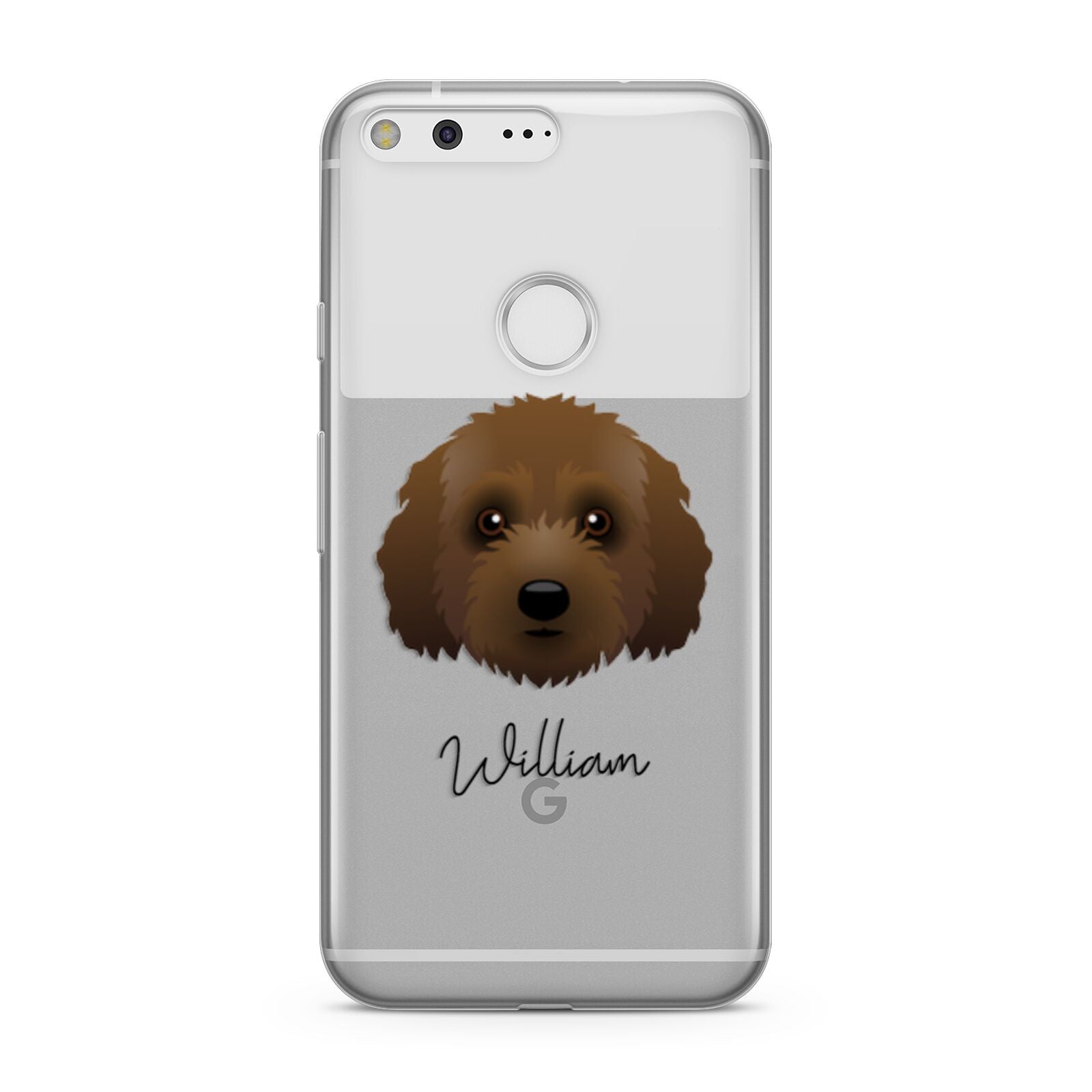 Australian Labradoodle Personalised Google Pixel Case