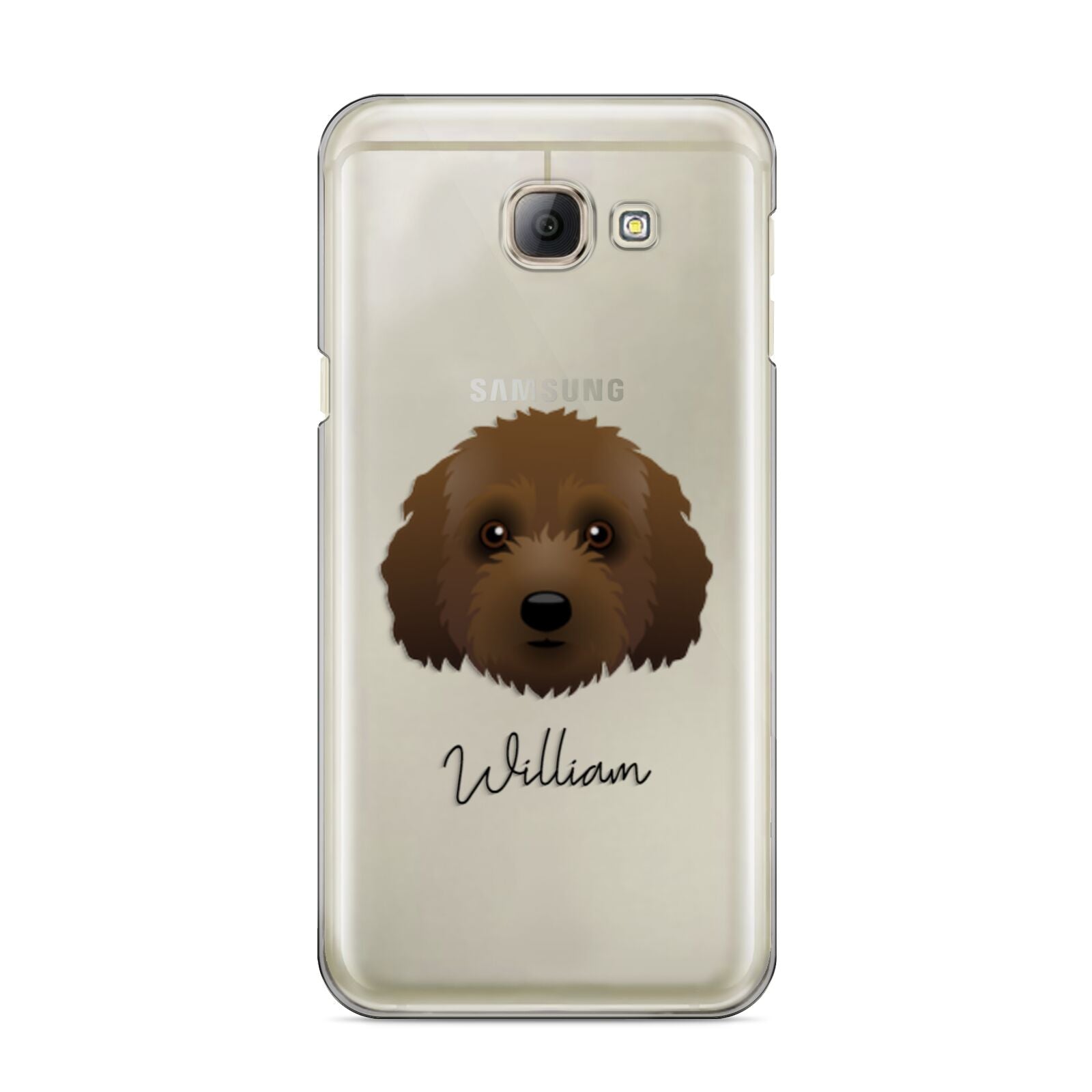 Australian Labradoodle Personalised Samsung Galaxy A8 2016 Case