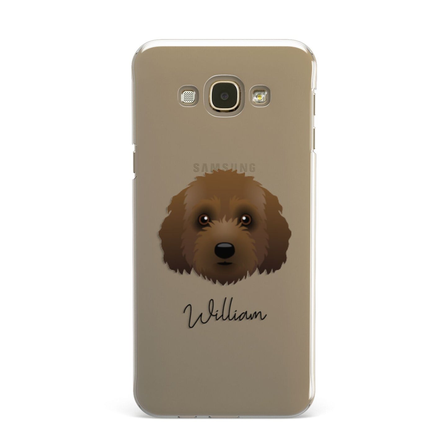 Australian Labradoodle Personalised Samsung Galaxy A8 Case