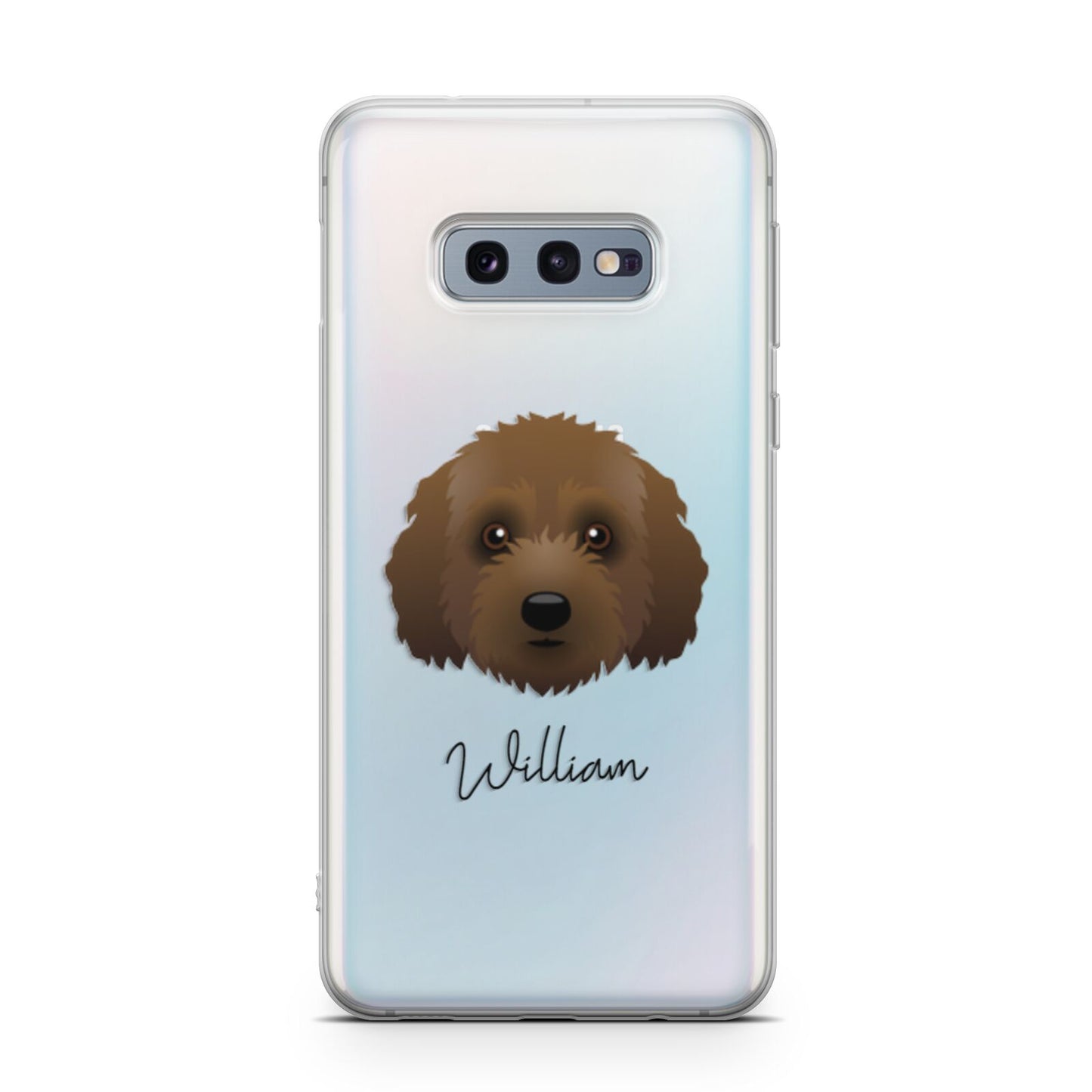 Australian Labradoodle Personalised Samsung Galaxy S10E Case