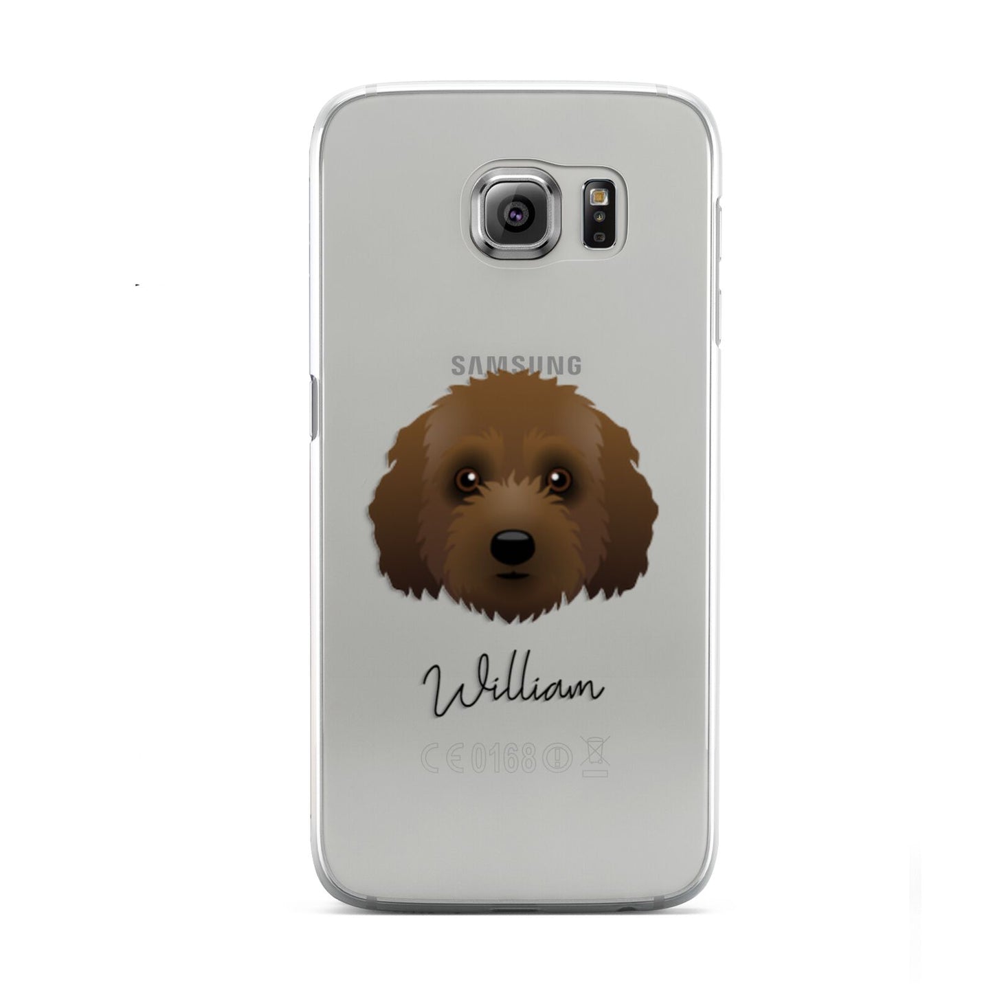 Australian Labradoodle Personalised Samsung Galaxy S6 Case