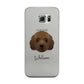 Australian Labradoodle Personalised Samsung Galaxy S6 Edge Case