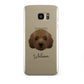 Australian Labradoodle Personalised Samsung Galaxy S7 Edge Case