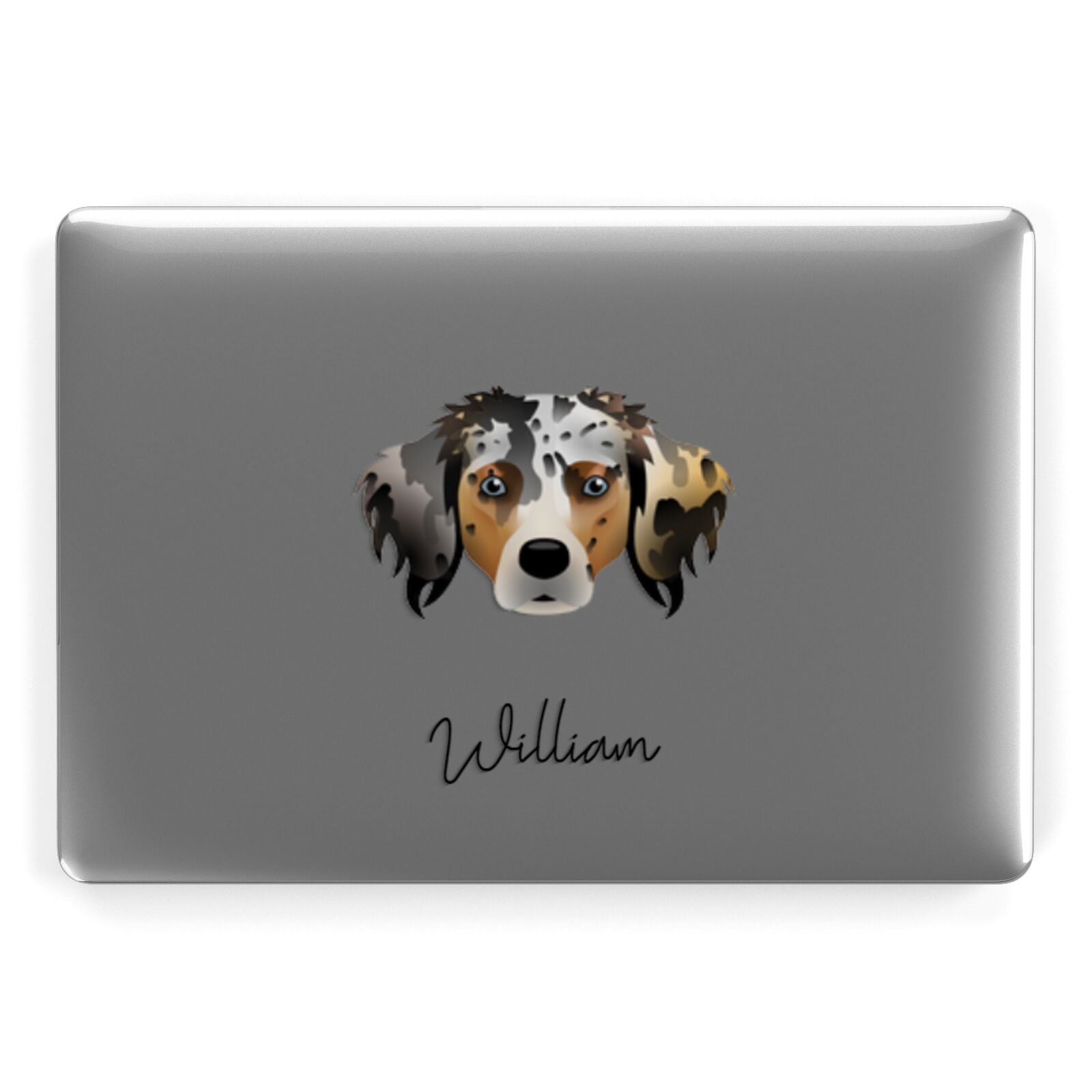 Australian Shepherd Personalised Apple MacBook Case