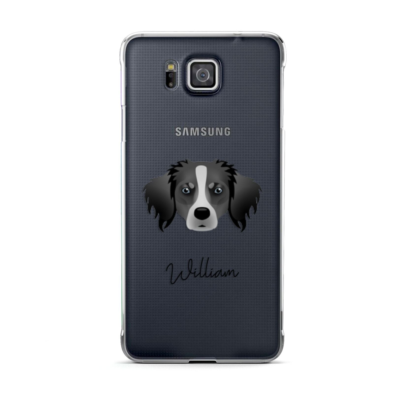 Australian Shepherd Personalised Samsung Galaxy Alpha Case