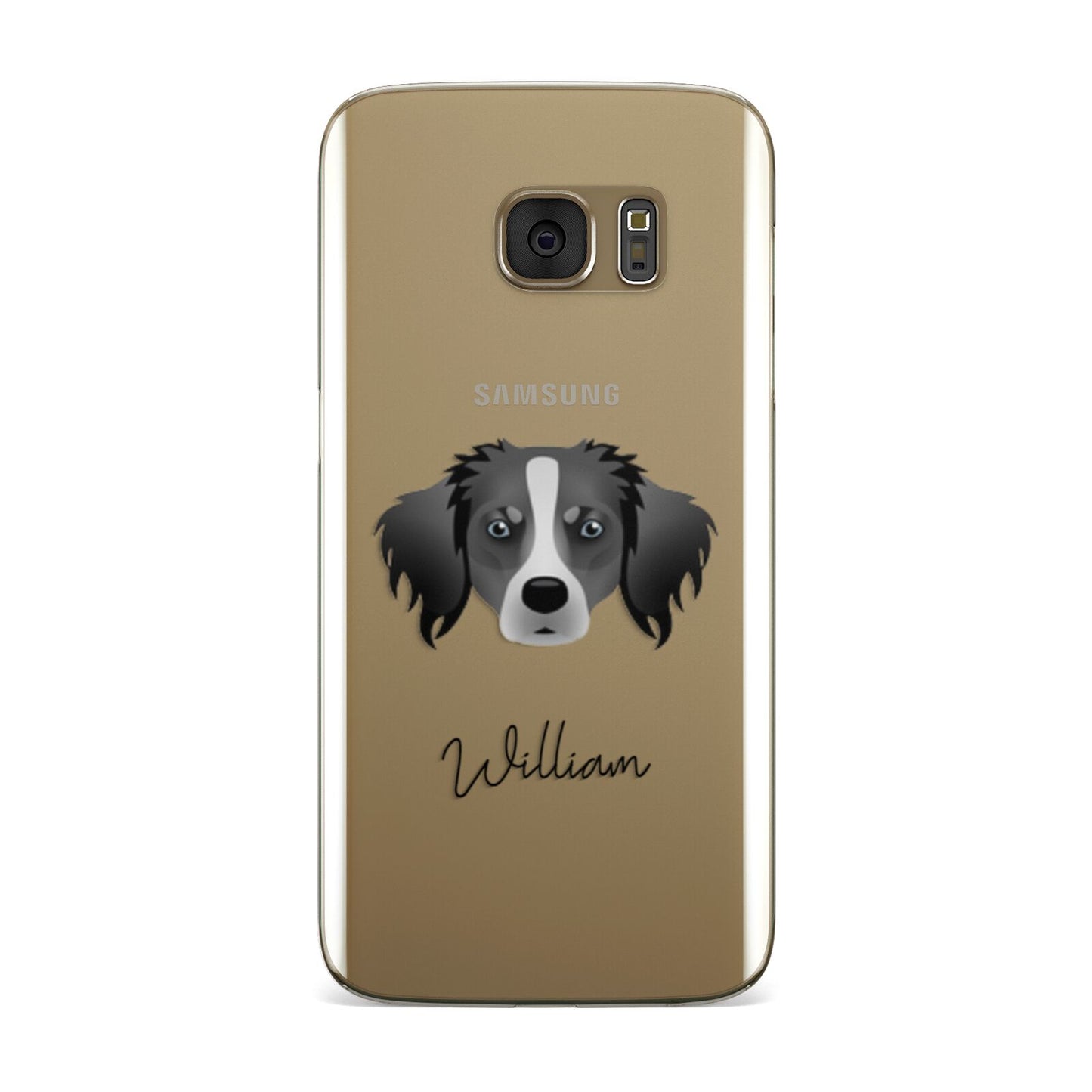 Australian Shepherd Personalised Samsung Galaxy Case