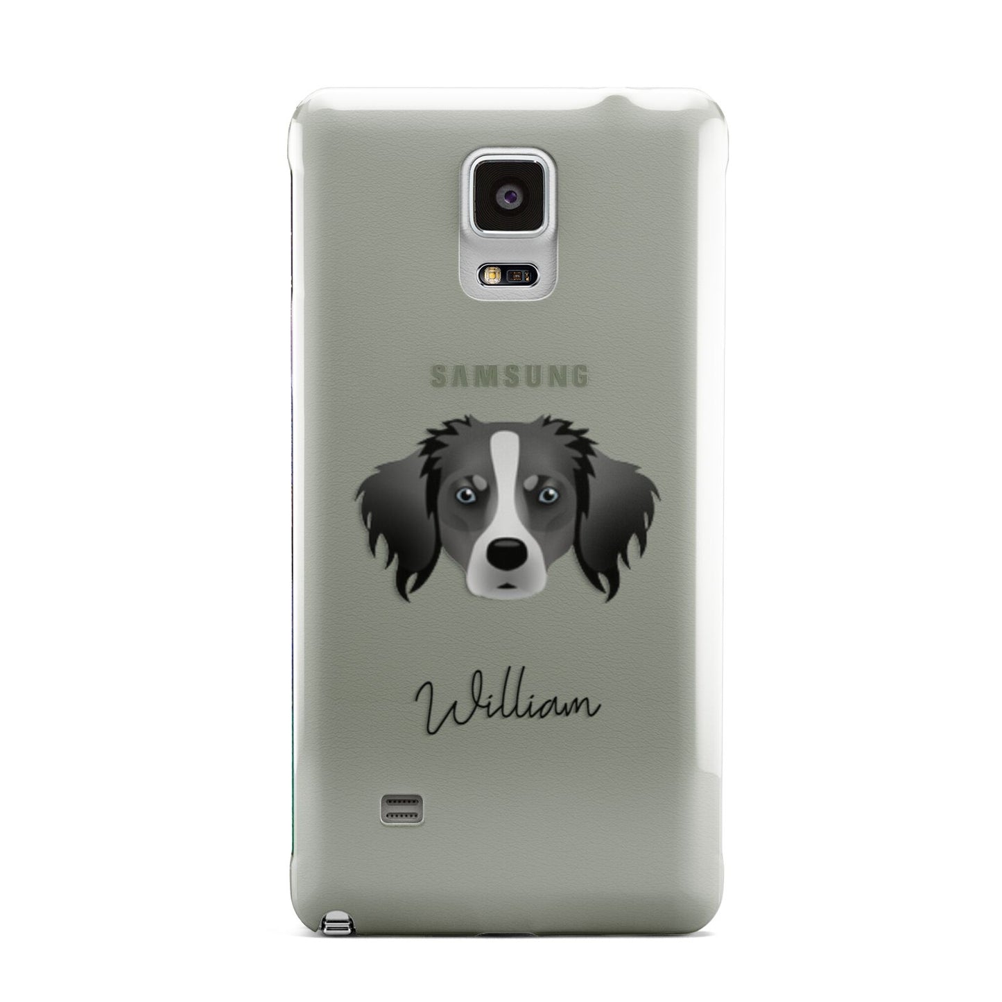 Australian Shepherd Personalised Samsung Galaxy Note 4 Case