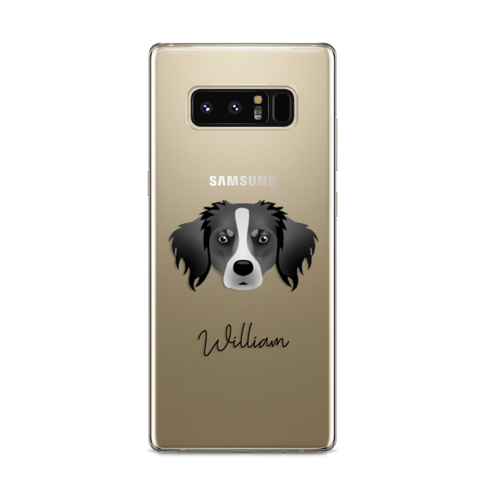 Australian Shepherd Personalised Samsung Galaxy S8 Case