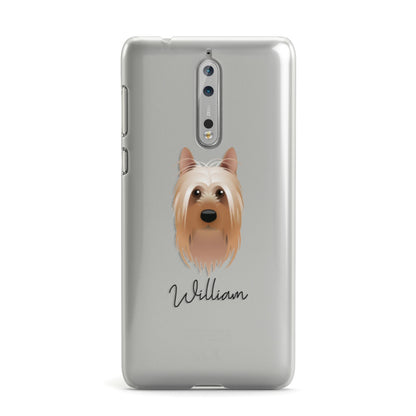 Australian Silky Terrier Personalised Nokia Case