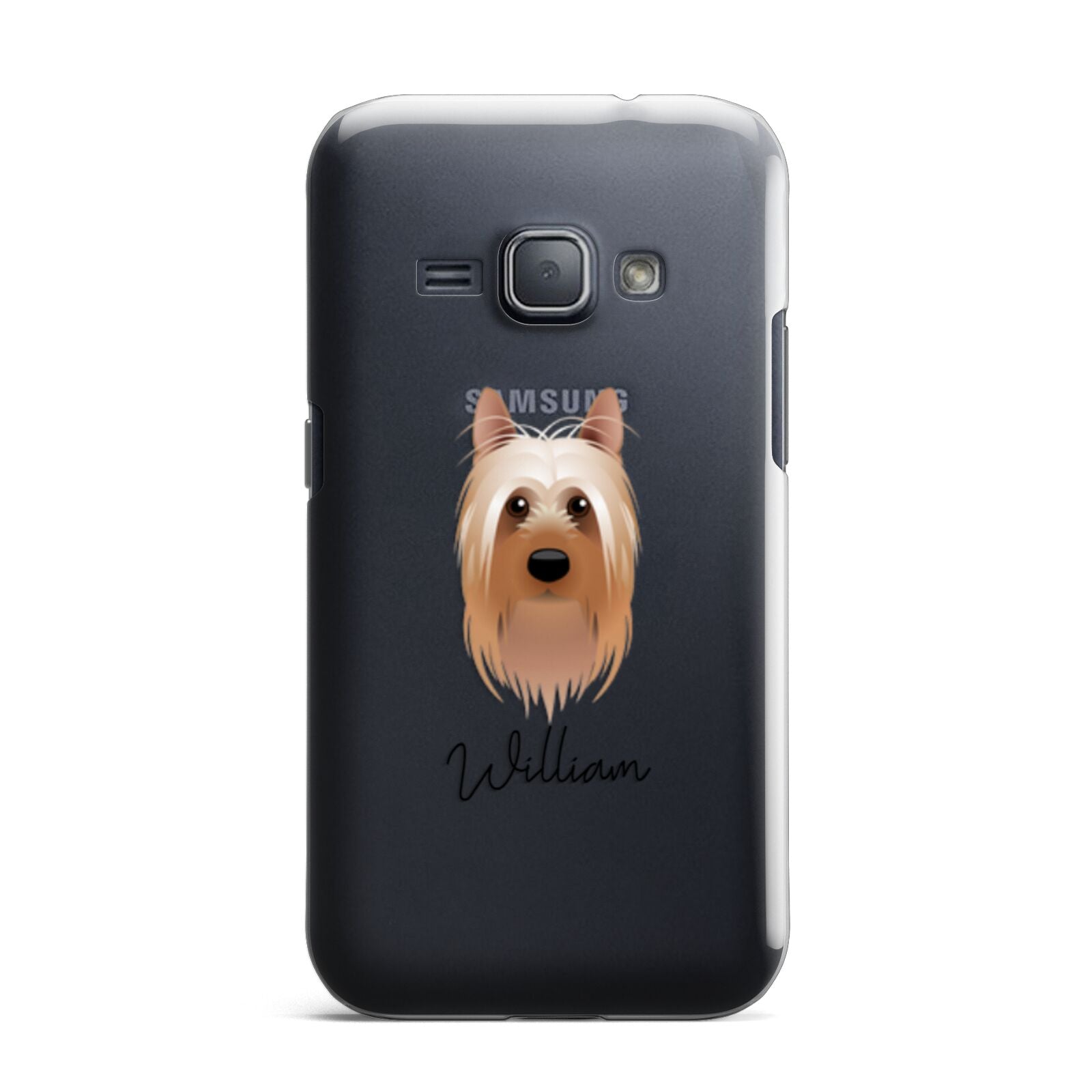 Australian Silky Terrier Personalised Samsung Galaxy J1 2016 Case