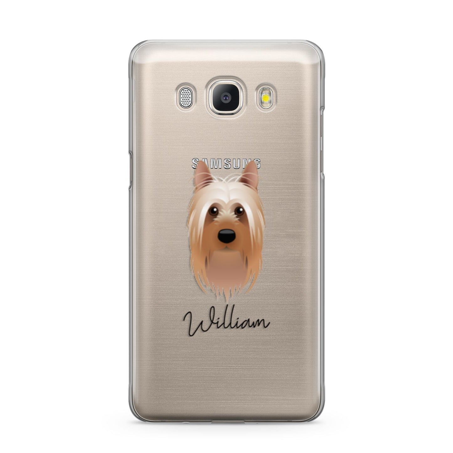 Australian Silky Terrier Personalised Samsung Galaxy J5 2016 Case