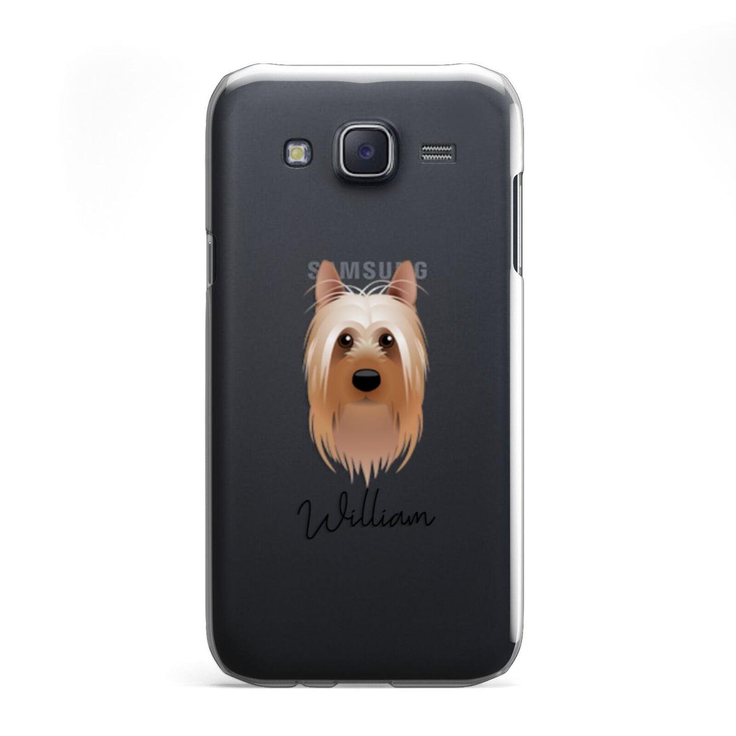 Australian Silky Terrier Personalised Samsung Galaxy J5 Case
