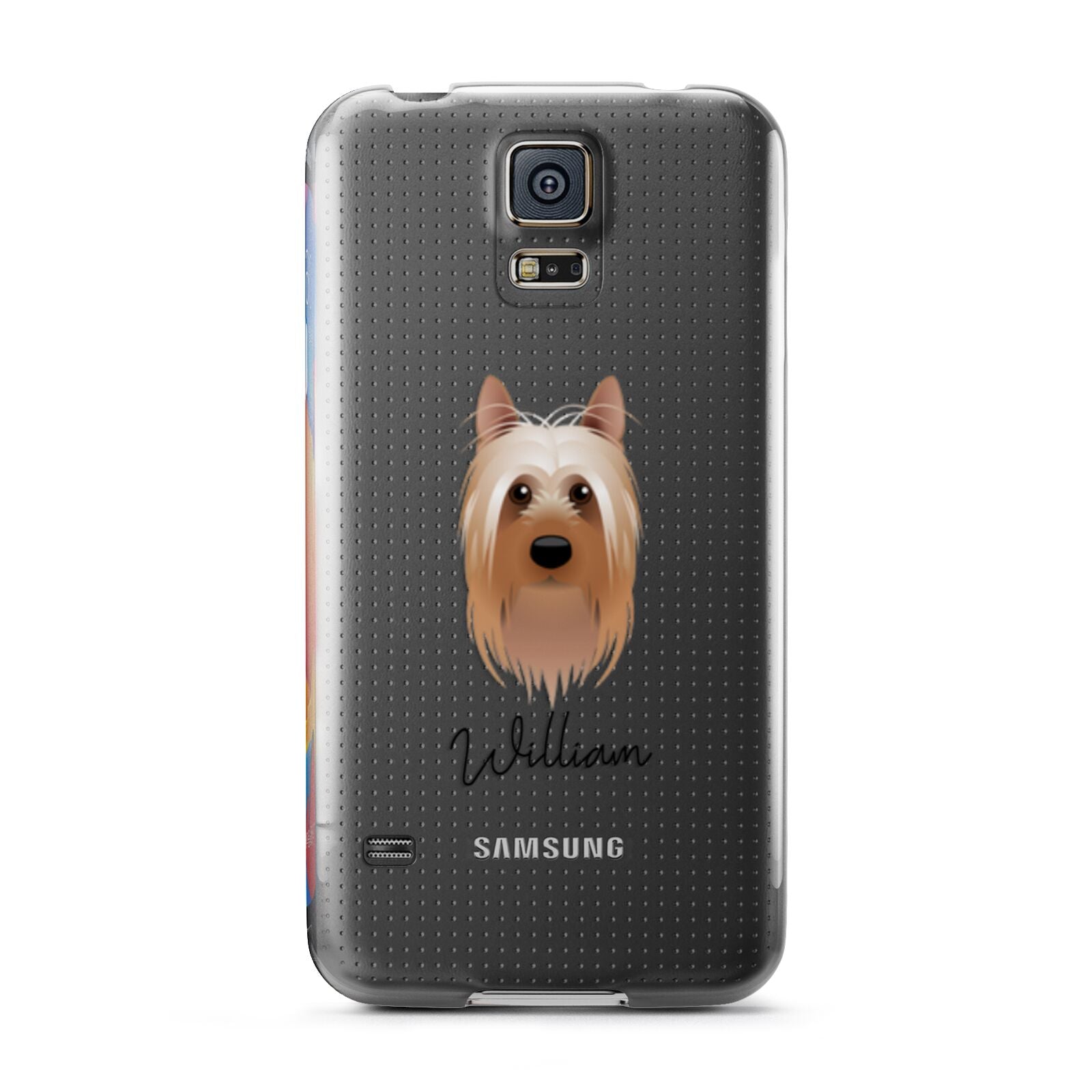 Australian Silky Terrier Personalised Samsung Galaxy S5 Case