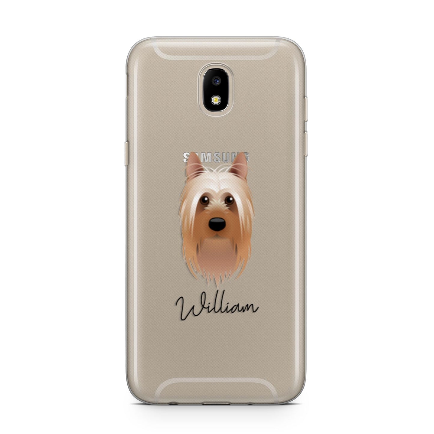 Australian Silky Terrier Personalised Samsung J5 2017 Case