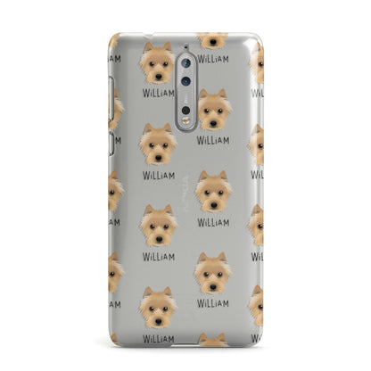 Australian Terrier Icon with Name Nokia Case