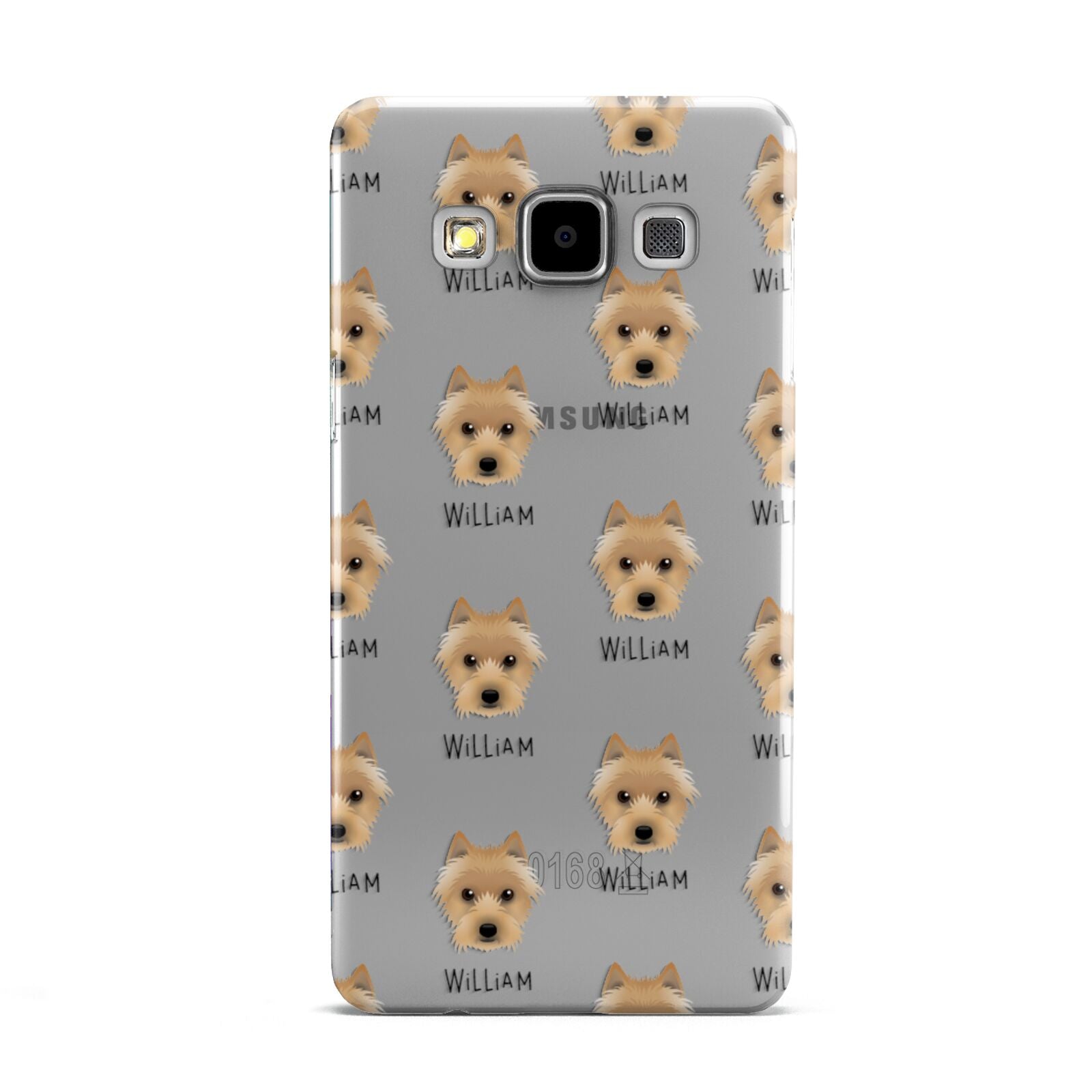Australian Terrier Icon with Name Samsung Galaxy A5 Case