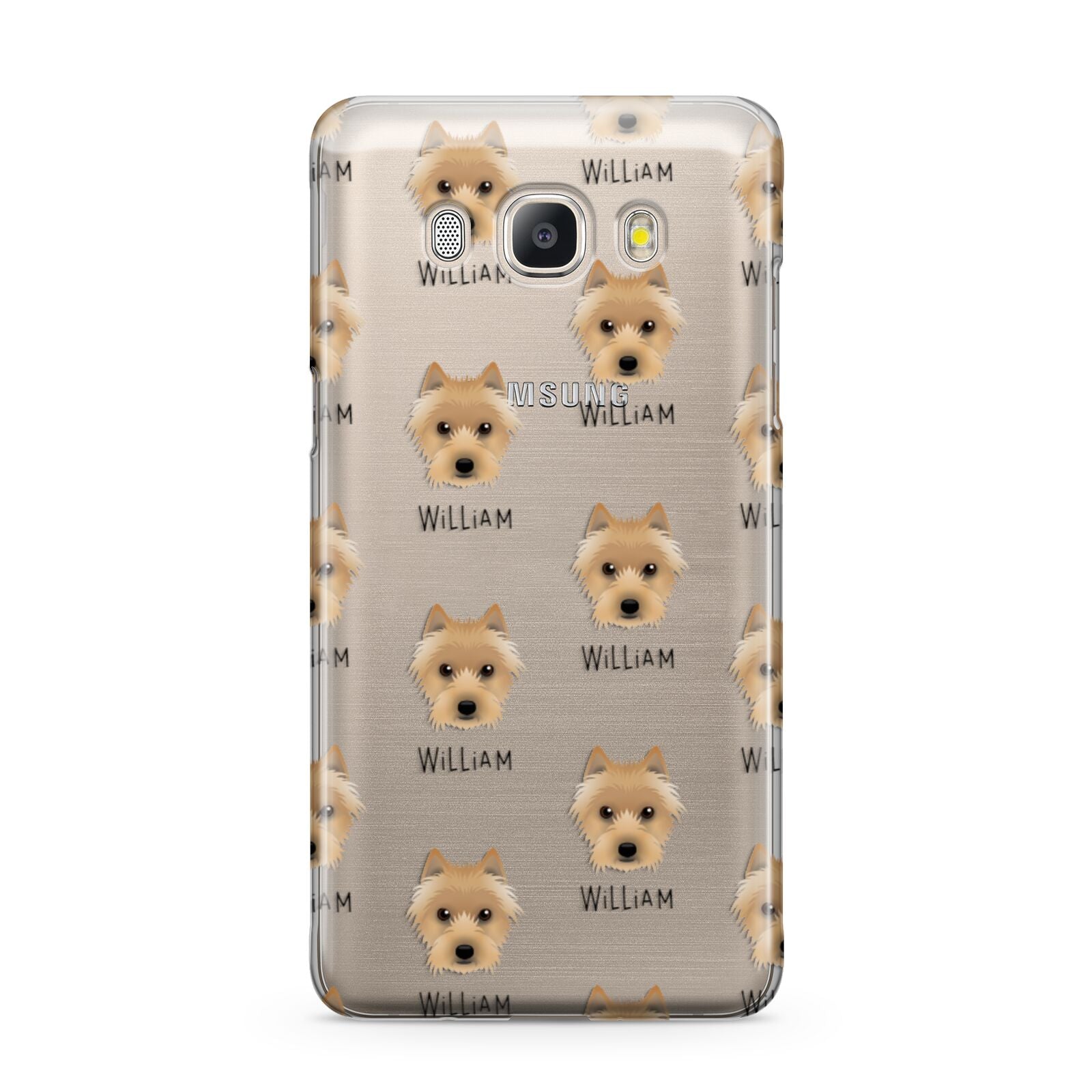 Australian Terrier Icon with Name Samsung Galaxy J5 2016 Case