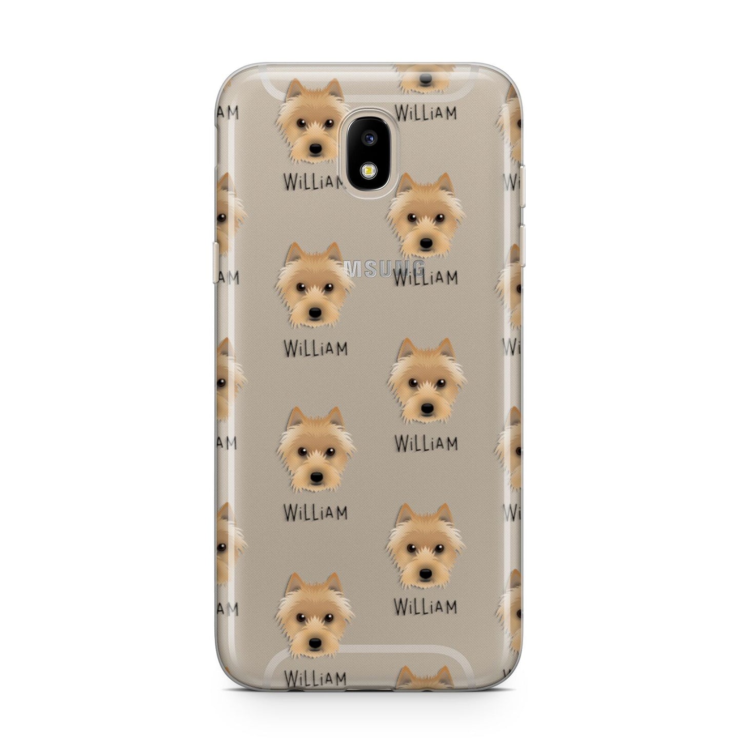Australian Terrier Icon with Name Samsung J5 2017 Case