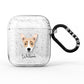 Australian Working Kelpie Personalised AirPods Glitter Case