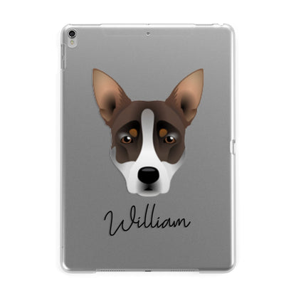 Australian Working Kelpie Personalised Apple iPad Silver Case