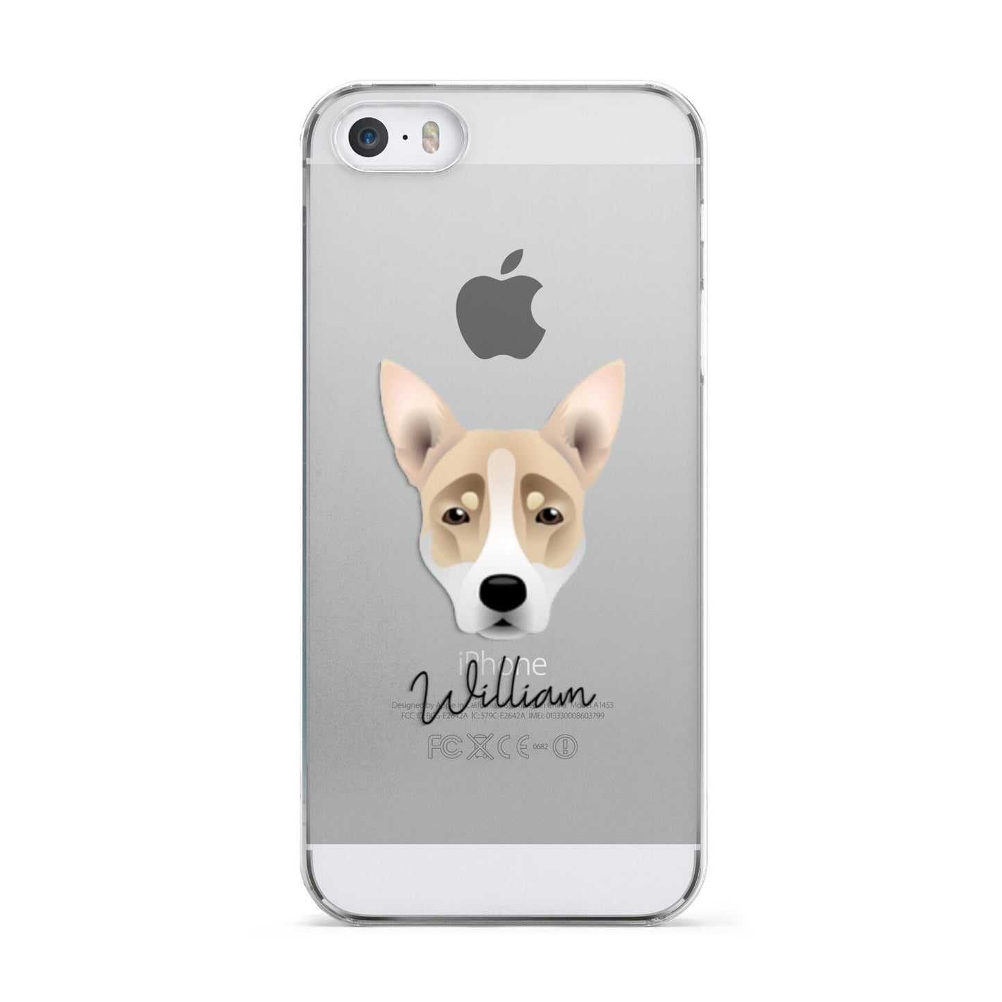 Australian Working Kelpie Personalised Apple iPhone 5 Case